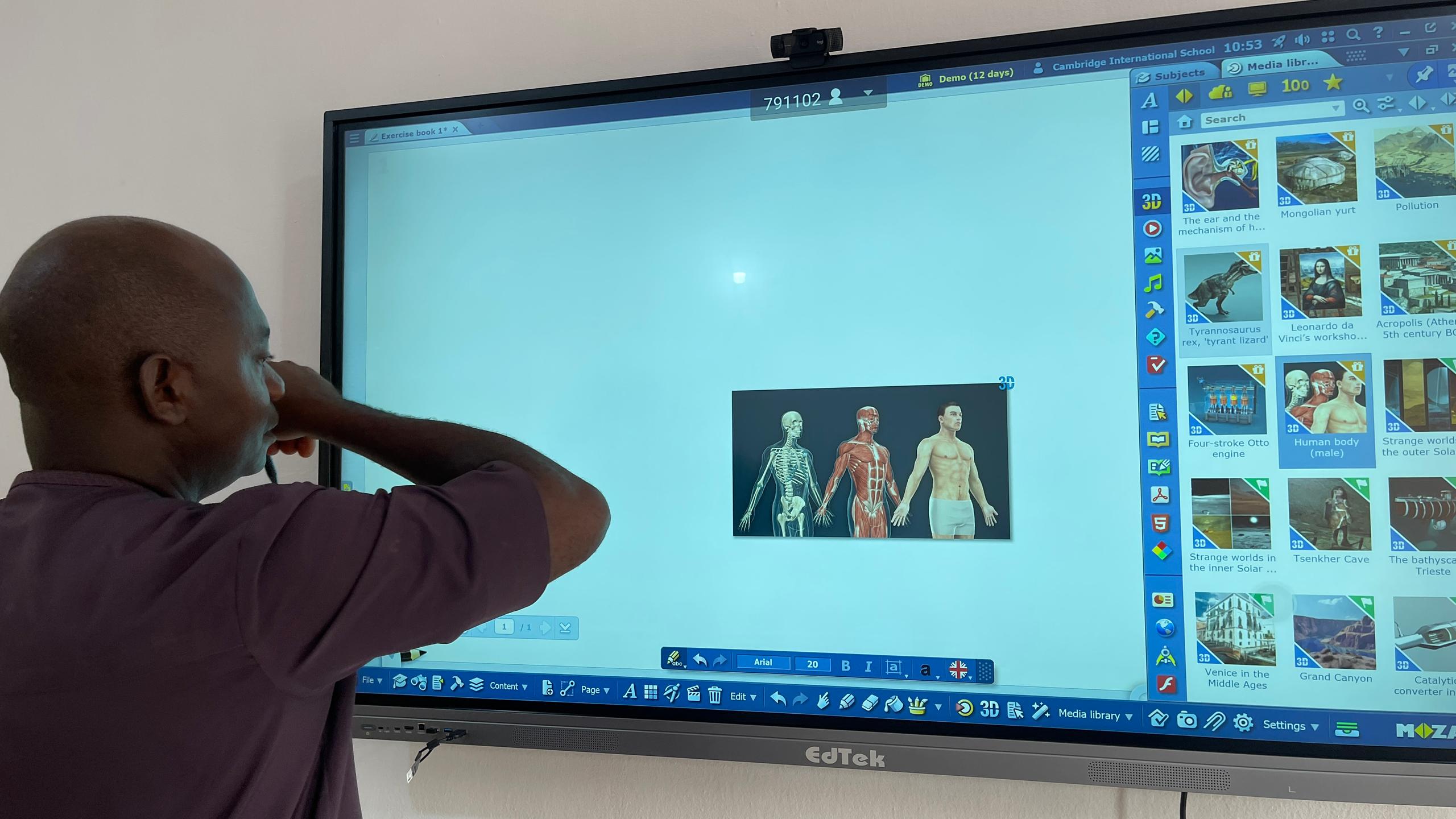 Smart Boards Installed in Our School photo