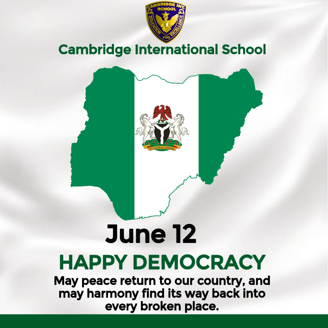 Democracy Day Observance: No School on Friday, 12th June, 2026